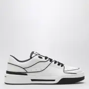 [Dolce & Gabbana] New Roma white/black leather low Sneaker 40 IT White