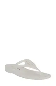 Tommy Hilfiger Vedna Flip Flop in White at Nordstrom, Size 6