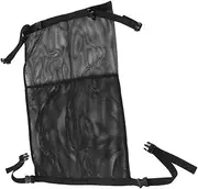 Dual Oxygen Tank Holder for Wheelchair Portable Cylinder Storage Bag with Mesh Pocket for Medical Use Comfortable Oxygen Cylinder Carrier for Home Hospitals Black