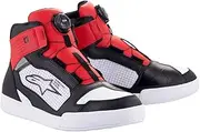 Alpinestars 2542522 AXIOM BOA WATERPROOF Motorcycle Shoes, Black/White/Red, US 9 (26.5 cm)