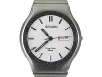 在飛比找Yahoo!奇摩拍賣優惠-石英錶 [defaden 4841] 迪凡雅登 庫存男錶 圓