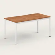 [Recess] Everyday Desk, Small - 120W x 60D x 75H (cm) / Walnut / White