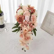 Wedding Bouquet Artificial Bridal Bouquet for Bridal Shower Confession Party