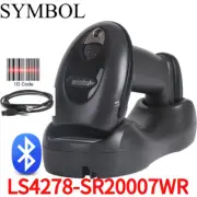 Symbol LS4278-SR20007WR Wireless 1D USB Barcode Bluetooth Scanner Cradle + Cable