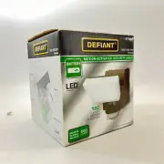 DEFIANT Motion Activated Security Light LED 180 Degree Battery Powered Bronze