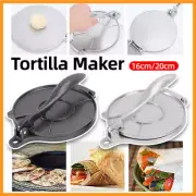 16/20cm Tortilla Press Flat Bread Maker for Taco Roti Chapati Homemade Healthy