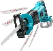 Cordless Reciprocating Saw for Makita 18V Battery, Brushless Recipro Saw,Variabl