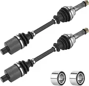 Rear CV Axle with Bearing for Polaris Sportsman 570 Touring X2 SP Trail 2015 2016 2017 2018 2019 2020 2021 2022, Sportsman 450 HO 2016-2022 1333275, 1333677, 1334438 ATV Axles & Bearings
