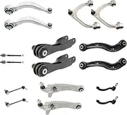 Front Rear Suspension Control Arm Stabilizer Link Tie Rod Kits Compatible For Land Rover Range Rover Velar 2017-2021