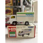 TOMICA 絕版 中製 舊藍標 FAMILY MART 全家 便利商店 宅急便 宅配 配送 貨車 卡車（盒舊、車如圖）