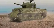 M4A1 SHERMAN 'BEUTEPANZER' (TROPHY TANK), US ARMY NORTH AFRICA 1943 - 1:50 LTD