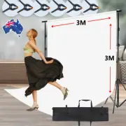 Photography Studio Screen Backdrop Background Support Stand Softbox Clamp Kit