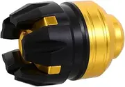 Vaguelly Alloy Motorbike Front Fork Cup 2pcs Anti Collision Cap Sturdy Wheel Accessory Coloring High Hardness Resists Deformati