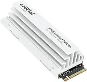 Crucial T705 PCIe 5.0 NVMe M.2 SSD with Limited Edition White Heatsink, 2TB