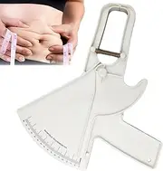 Fat Measure for Body | 0-88mm Body Skinfold Caliper | Double Spring Handheld Fat Tape Portable Accurate Measure Tool for Monitoring BMI
