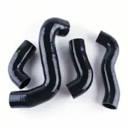 Fit MINI COOPER S R55 R56 R57 MK2 1.6T Black Silicone Intercooler Turbo Hose Kit