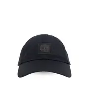 [Stone Island] Stone Island Compass-patch Cap ONE SIZE BLACK