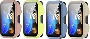 4-Pack Applicable for Huawei Band 10/9/8 Protective Case for Huawei Band 10/9/8 Protective Case Shell Membrane All-in-one Case (4PA)