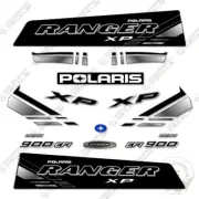 Fits Polaris Ranger 900 EFI XP Decal Kit UTV - 7 YEAR VINYL! (CUSTOM BLACK)