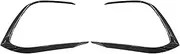 Car Front Bumper Fog Light Lower Grille Frame Spoiler Splitter Compatible for Golf 8 MK8 2020 2021 Carbon Fiber