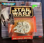 1996 Star Wars Micro Machines The Millennium Falcon Die Cast Galoob