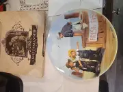The Edwin Knowles China Company - Jeanne Down "Fish Story" Collectors Plate