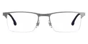 Carrera 8846 54mm Rectangle 0R81 Matte Ruthenium Eyeglasses