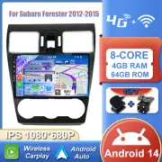 9''Carplay Head Unit For Subaru Forester 2012-2015 Car Stereo Android14 DSP NAVI (for: Subaru)