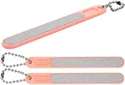 PACKOVE 3pcs Portable Nail Files Cute Travel Buffing Block for Manicure and Smooth and Shape Fingernails Gentle Nails for Home and Salon Use