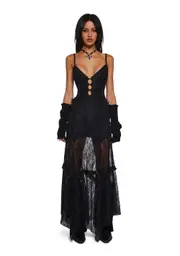 [Current Mood] Imagined West Maxi Dress - Black