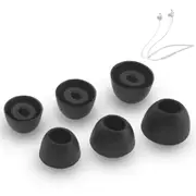 6pcs Silicone Oval Mouth Ear Tips for Edifier W300bt Plus Headphones