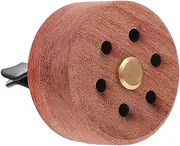 1pc Car Perfume Diffuser Clip Wooden Diffuser for Car Essential Oil Accessory Stylish Air Freshener Ornament Versatile Use for Home Office and Vehicle
