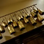 Harmony Cow Bell Set of 15 Christmas Bells Vintage Lucky Giant Rustic Decoration