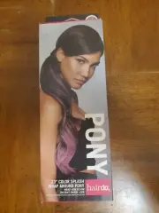 Hairdo 23" Color Splash Pony - Blonde/ Lavender Wrap And Go Hair Extensions