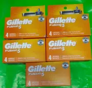 20 Gillette Fusion5 Mens 5Blade Razor Refill Cartridges Fits All Fusion5 Handles