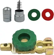 GLEAVI 1 Set Auto Battery Terminal Connector Kit Disconnect Clamps for Power Supply Protection Quick Release Vehicle Battery Terminal Clips Prevent Leakage Power Drain
