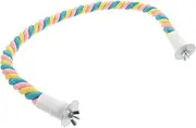 PERSELOSO Bird Bird Perch Stand Swing Small for Bird Swing Rope Parrot Rope Parrot Standing Rope Hanging Parrot Stand Hanging Parakeet Bird Rope Perch Parrot Swing Rope Cotton Rope