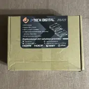 J-Tech Digital HDMI Extender Over Single Cat5e/6/7 Cable 1080P JTD-EX-120M 400'