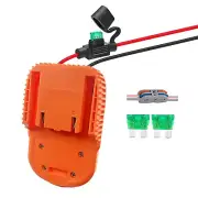 Power Wheels Adapter For AEG For RIDGID 18V Battery Hyper Li-ion Battery Dock