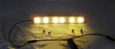 WARM WHITE LED LIGHT KIT 7/21V DC LGB COACH & PASSENGER G SCALE TRAIN CARS
