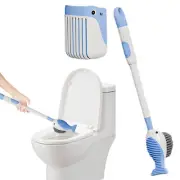 Creative Toilet Bowl Brush and Storage Caddy Holder Bathroom Cleaner