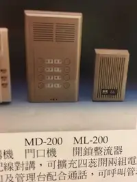 在飛比找Yahoo!奇摩拍賣優惠-明谷 MD-200 門口機 [ 跟工廠訂貨需三個工作天 ] 