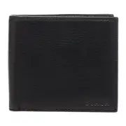 NWT COACH Bleecker Leather Double Billfold Wallet F74316 Black