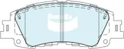 Bendix Brake Pad Set for Toyota Yaris MXPH10, MXPH11 1.5L M15A-FXE Hybrid 2020/O (for: Toyota)