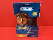 SCHLAGE DEADBOLT—KEYED 1 SIDE—ANTI-PICK SHEILD (BRAND NEW)