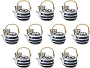 Set of 10 Goth Roll U 6 Earthen Bottle [5.5 x 4.5 inches (14 x 11.5 cm) 850cc] | Arita Yaki Pottery Setomonohonpo