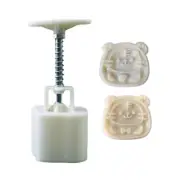 Mooncake Stamps Mooncake Moulds Shaped Plastic Material Baking Accessories