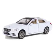 Catzon 1:32 C260 Alloy Car Model with Pull-Back Functionality and Sound Light Effects-White