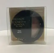 Revlon Colorstay Powder Oil Free TRUE BEIGE .43oz AS PICTURED, NEW!