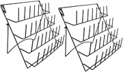 COSMEVIVI Multi-Purpose Wall Rack Metal Hanging Drying -Mounted Storage for Kitchen Bathroom